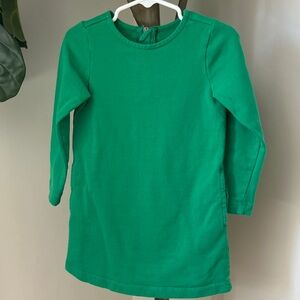 Primary Green Kids Casual Dress